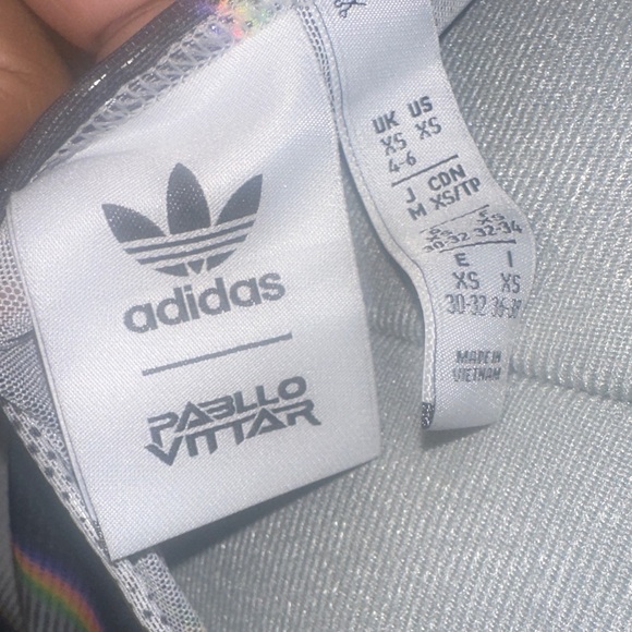 Adidas Strapless Black and White Dress - Picture 4 of 7